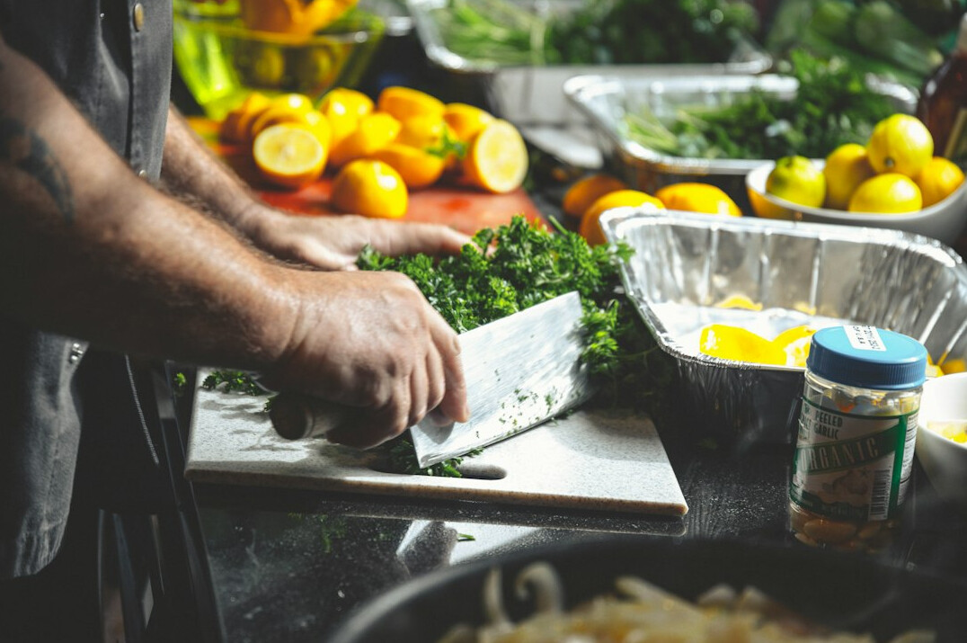 home cooked meal preparation